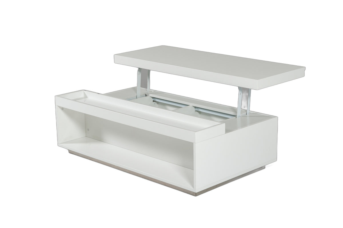 Nancy Modern White Coffee Table