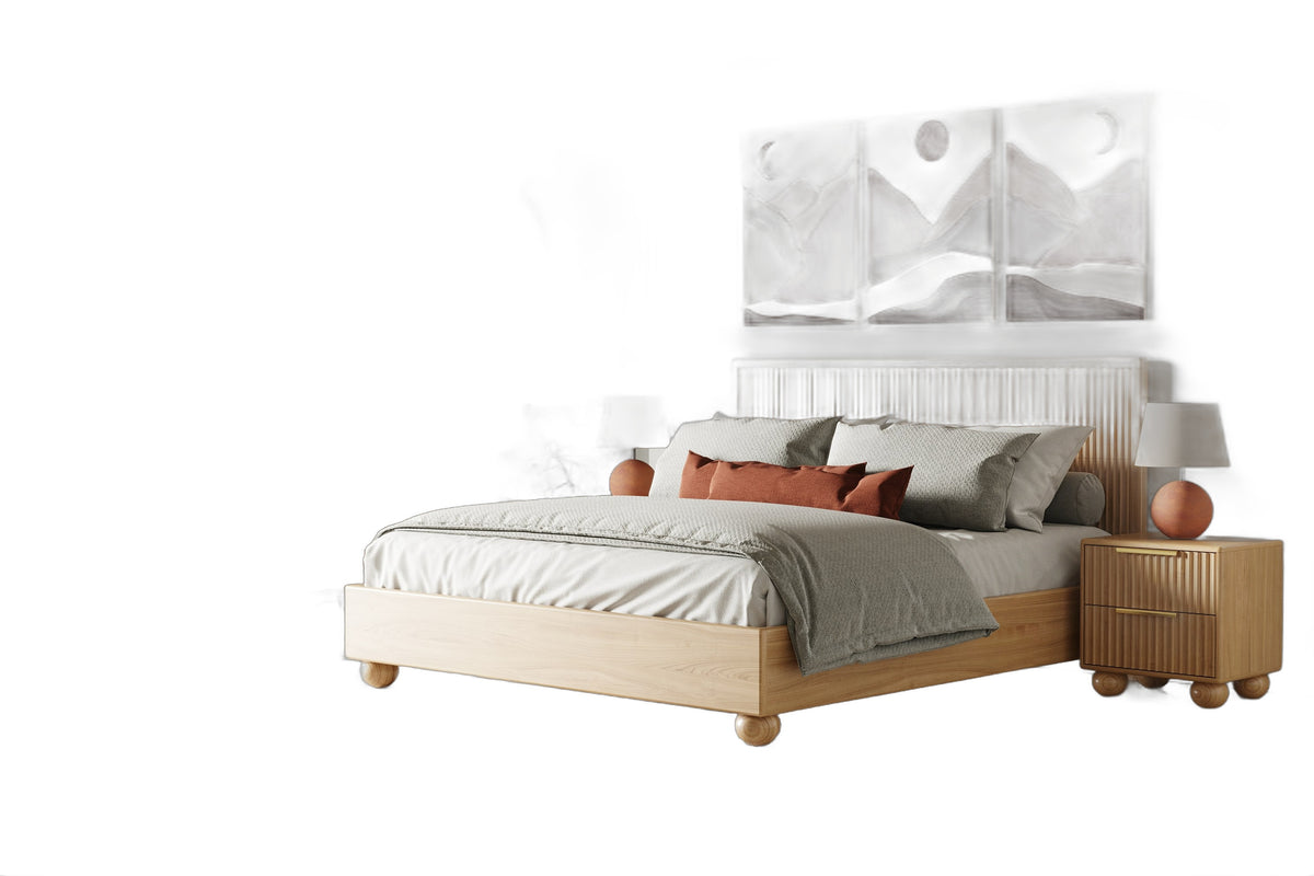Winters - Modern Natural Oak Nightstand