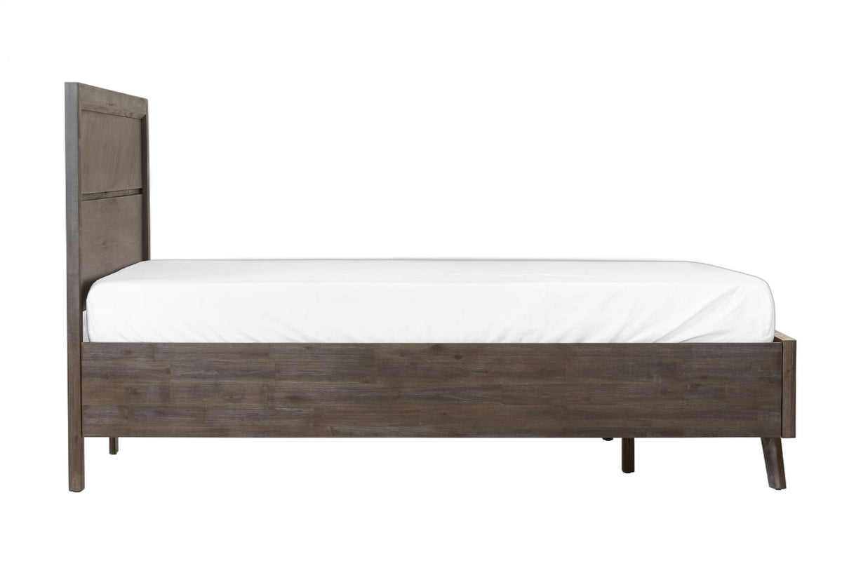 Roger - Mid-century Acacia Bed