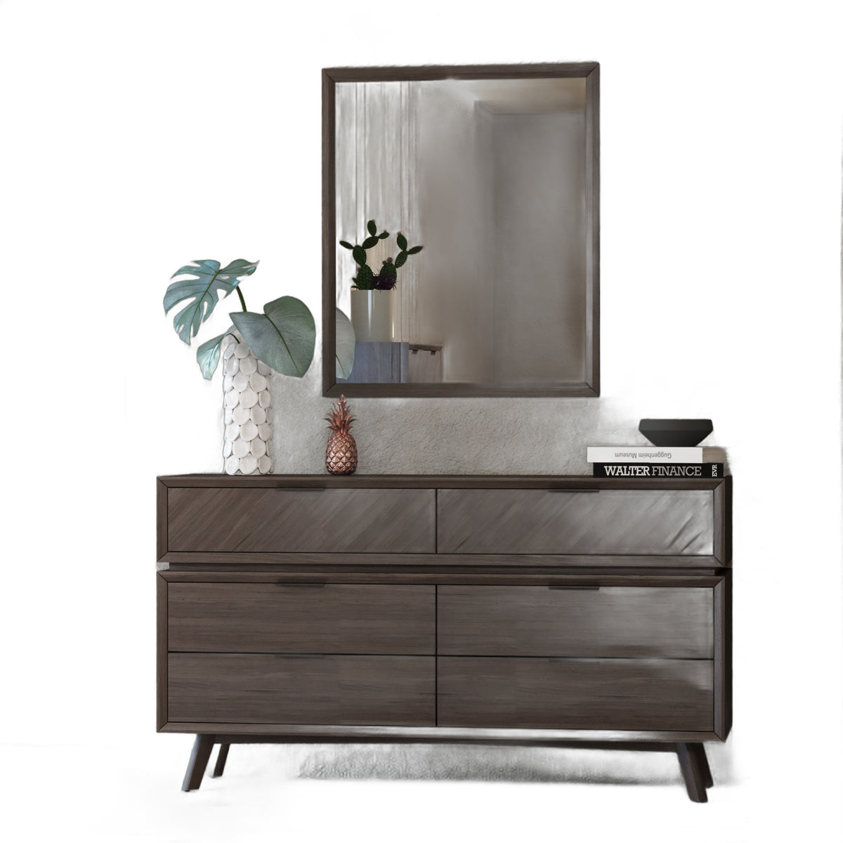 Roger - Mid-century Acacia Dresser