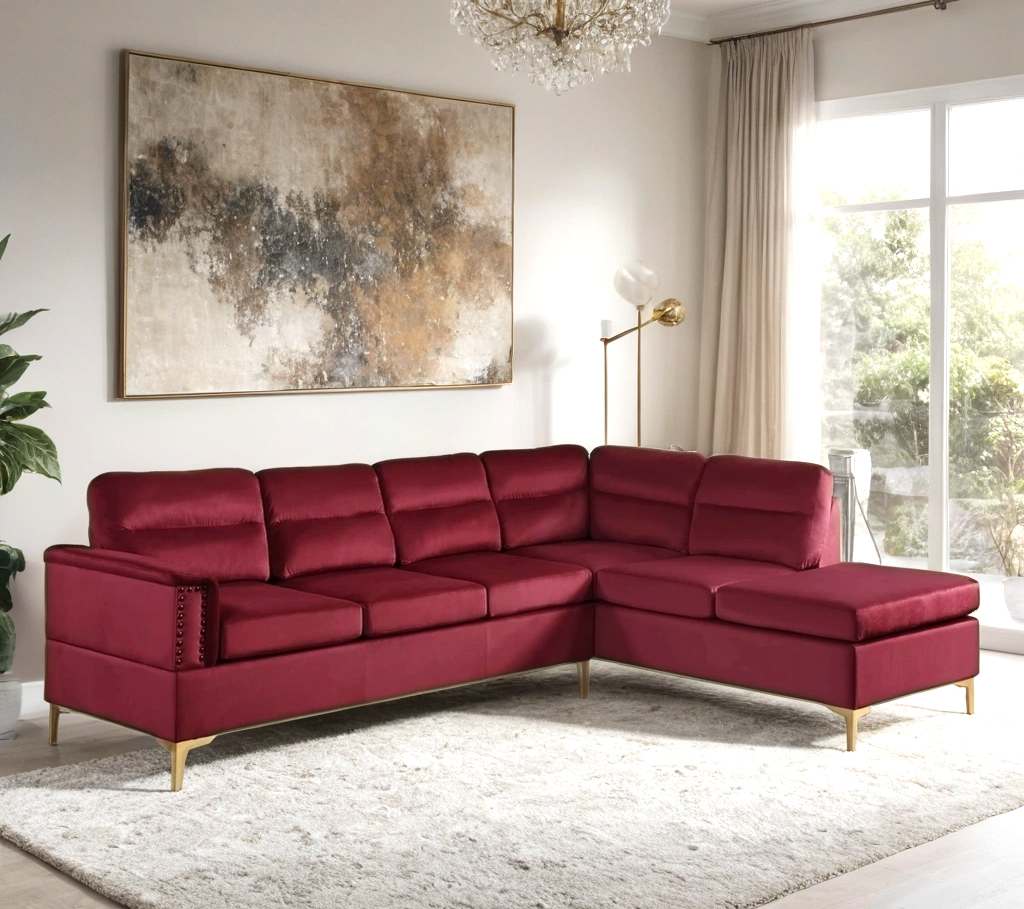 Vogue - Red Sectional