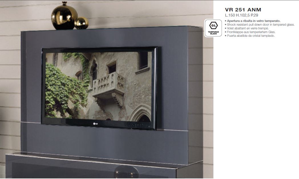 VR4 Verona TV Entertainment System Made In Italy