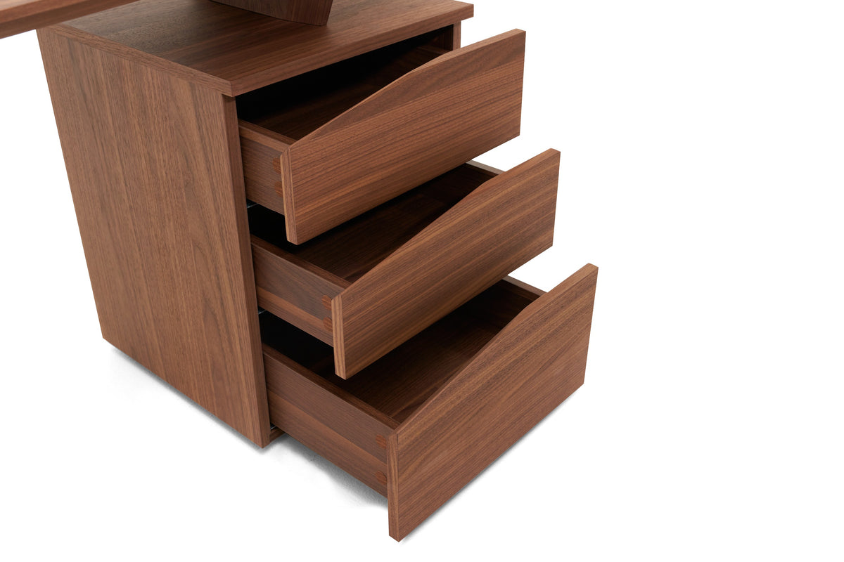 Walton- Modern Walnut Desk