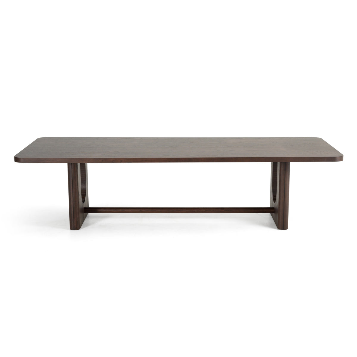 Walz - Modern Brown Oak Rectangular Dining Table