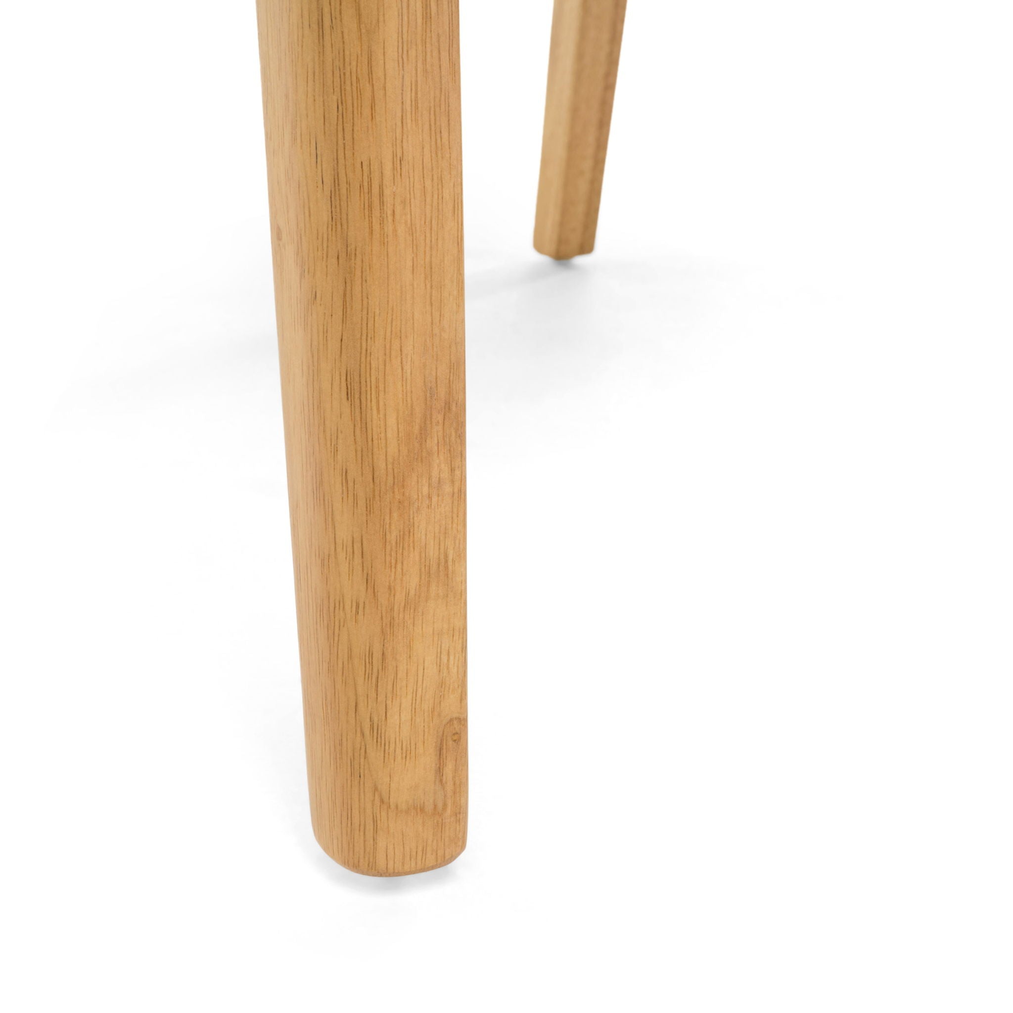 Contemporary Dining Chair (Set of 2) With Upholstered Legs - Light Beige