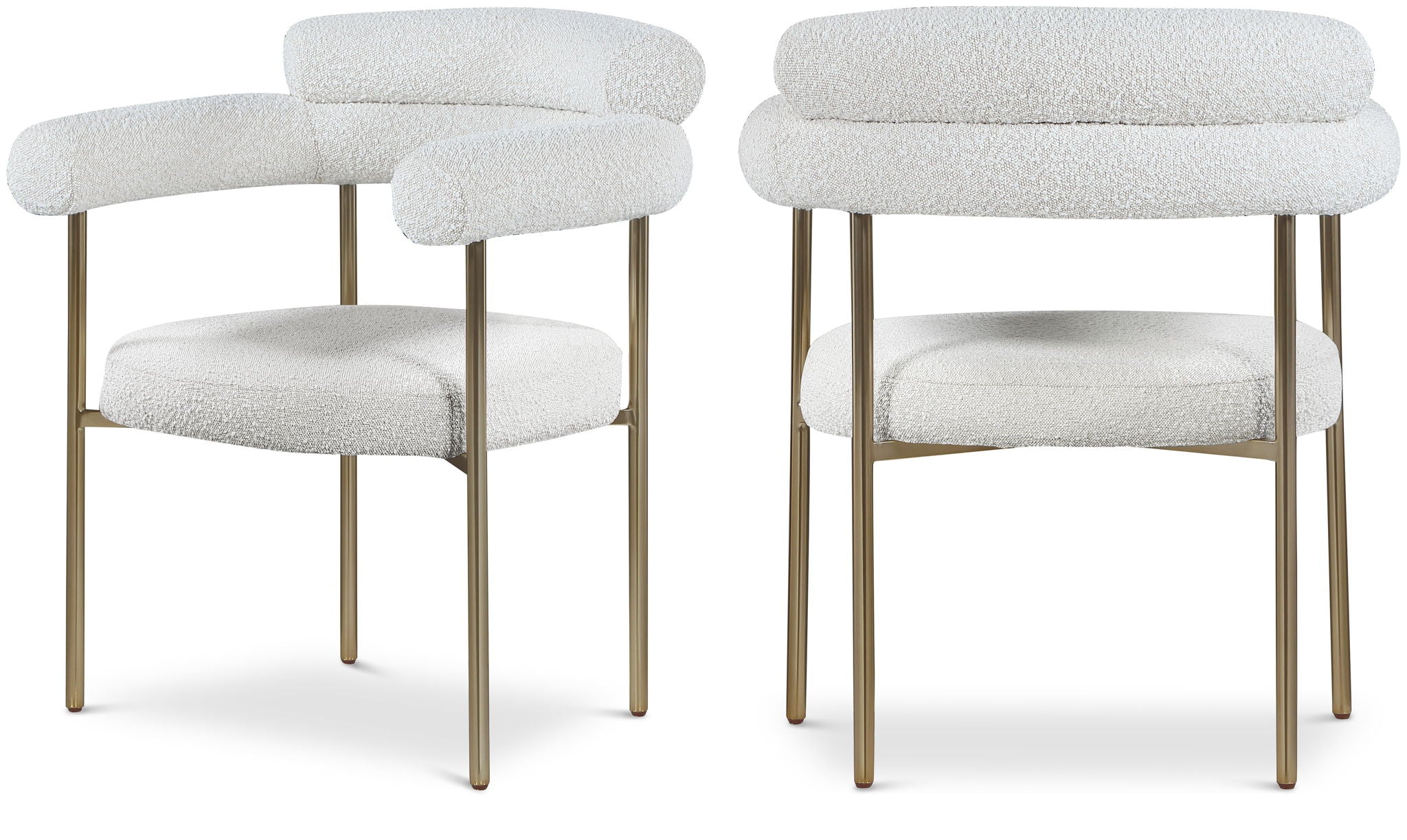 Blake - Boucle Fabric Dining Chair (Set of 2)