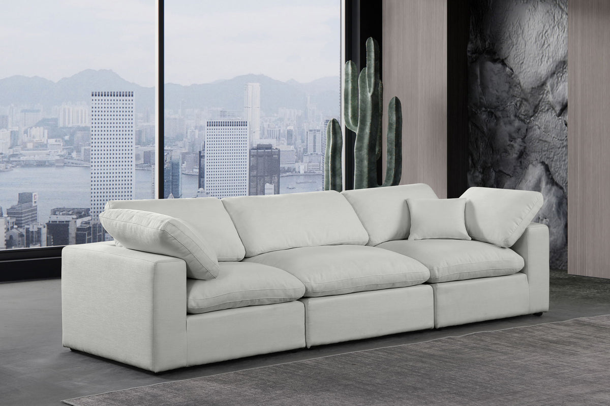 Comfy - Linen Modular Sofa 3 Seats