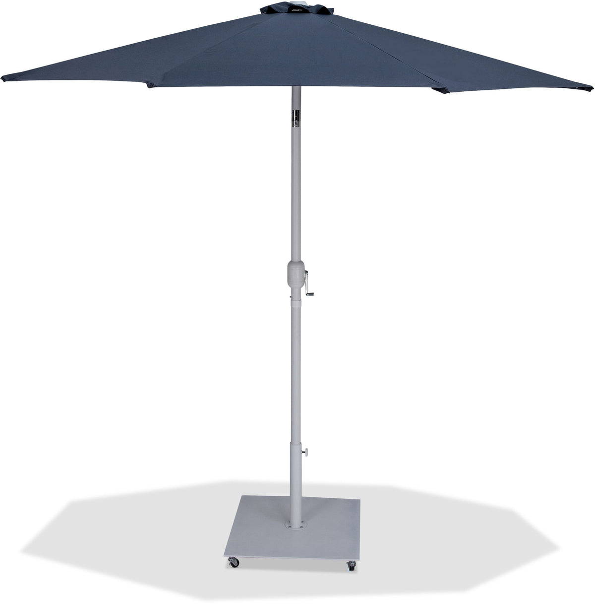 Fiji - Aluminum Patio Umbrella With Square White Base