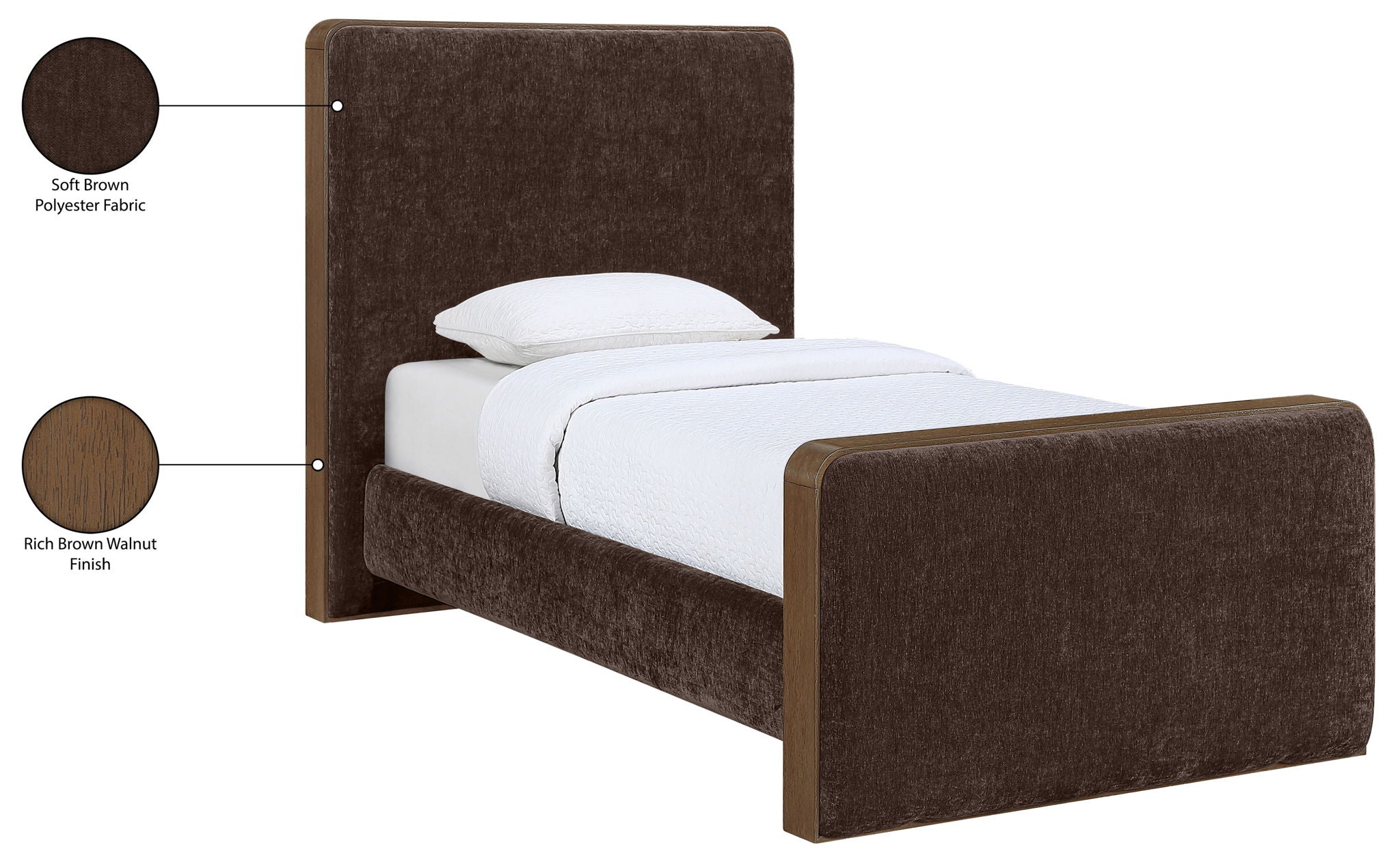 Dalton - Fabric Bed