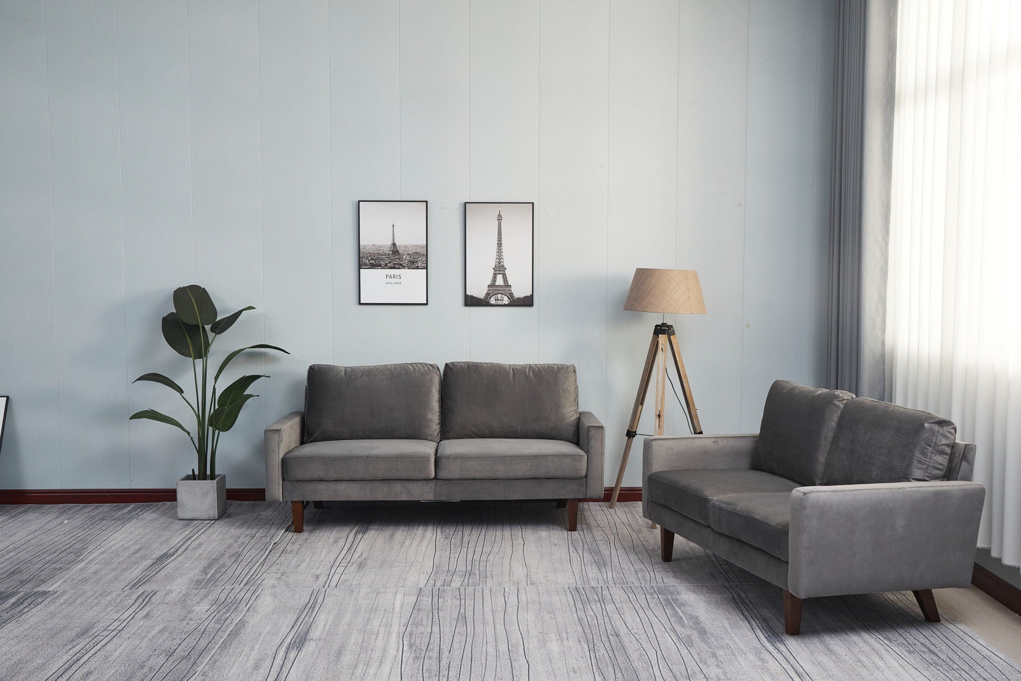 Comfortable Loveseat With Durable Construction
