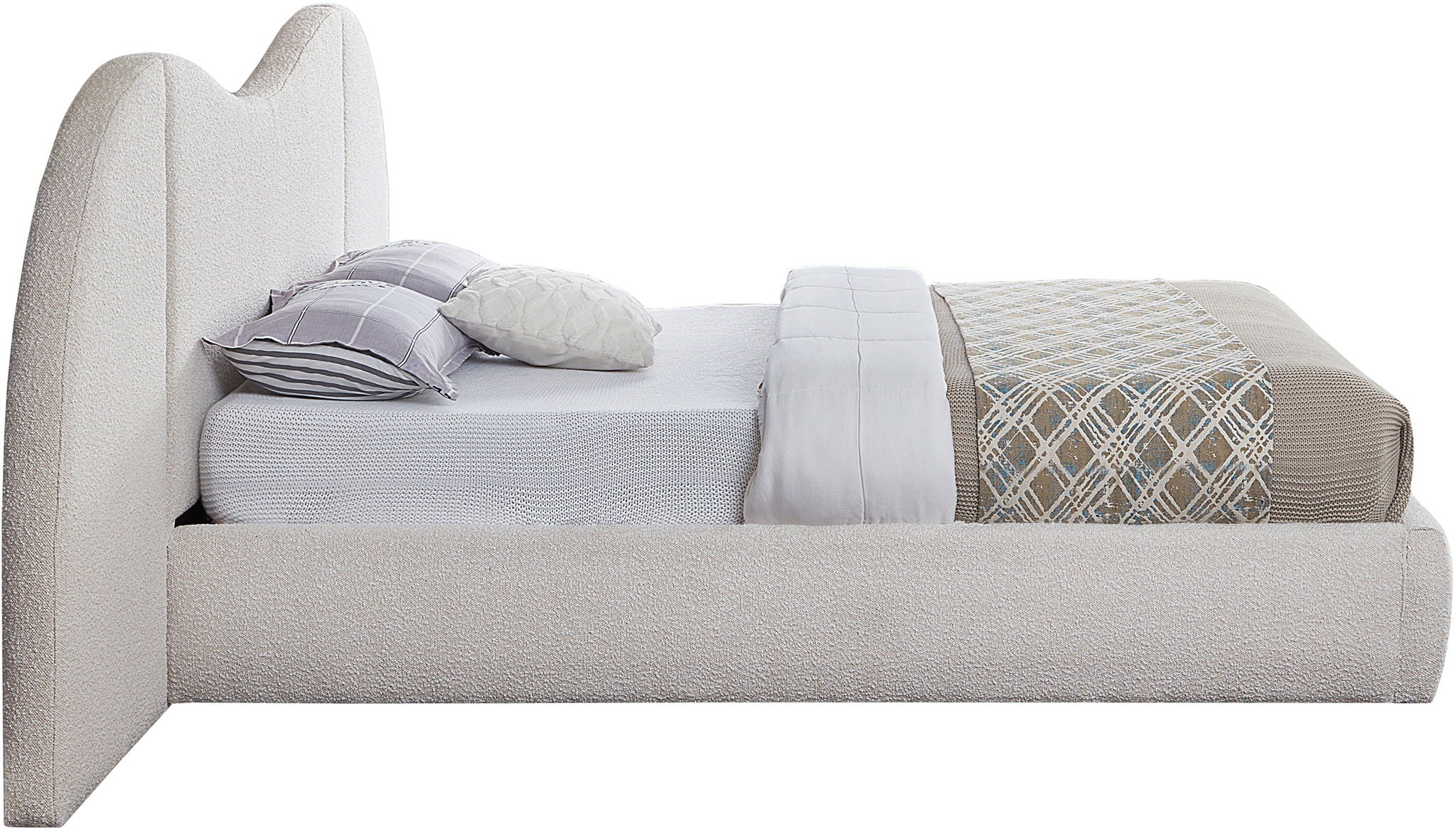 Everest - Boucle Fabric Bed