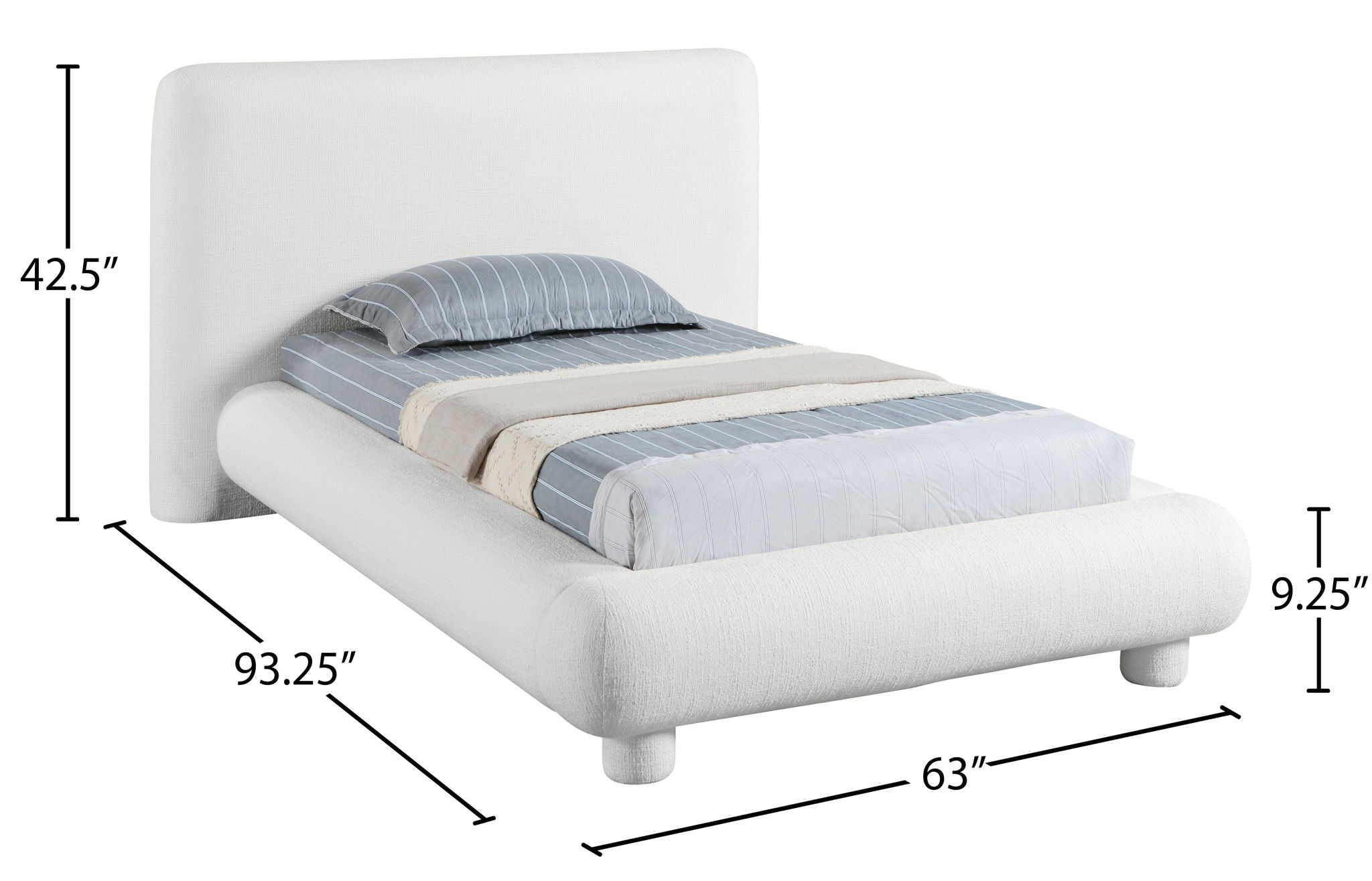 Blair - Polyester Upholstered Bed