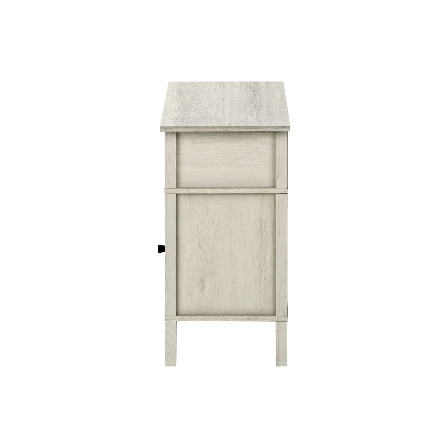 Transitional Accent Table With Storage