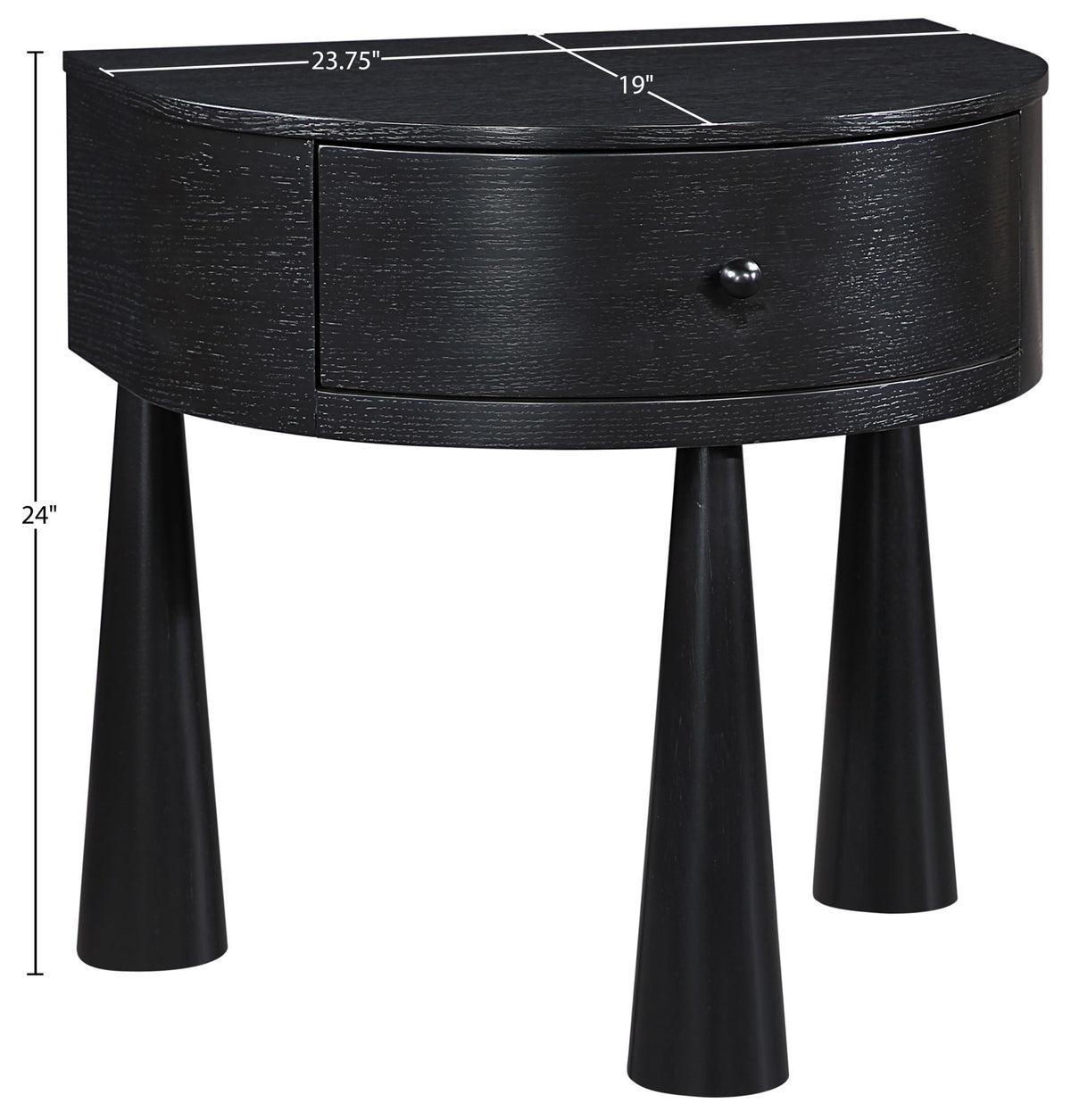 Oasis - Acacia Veneer And Solid Wood Night Stand