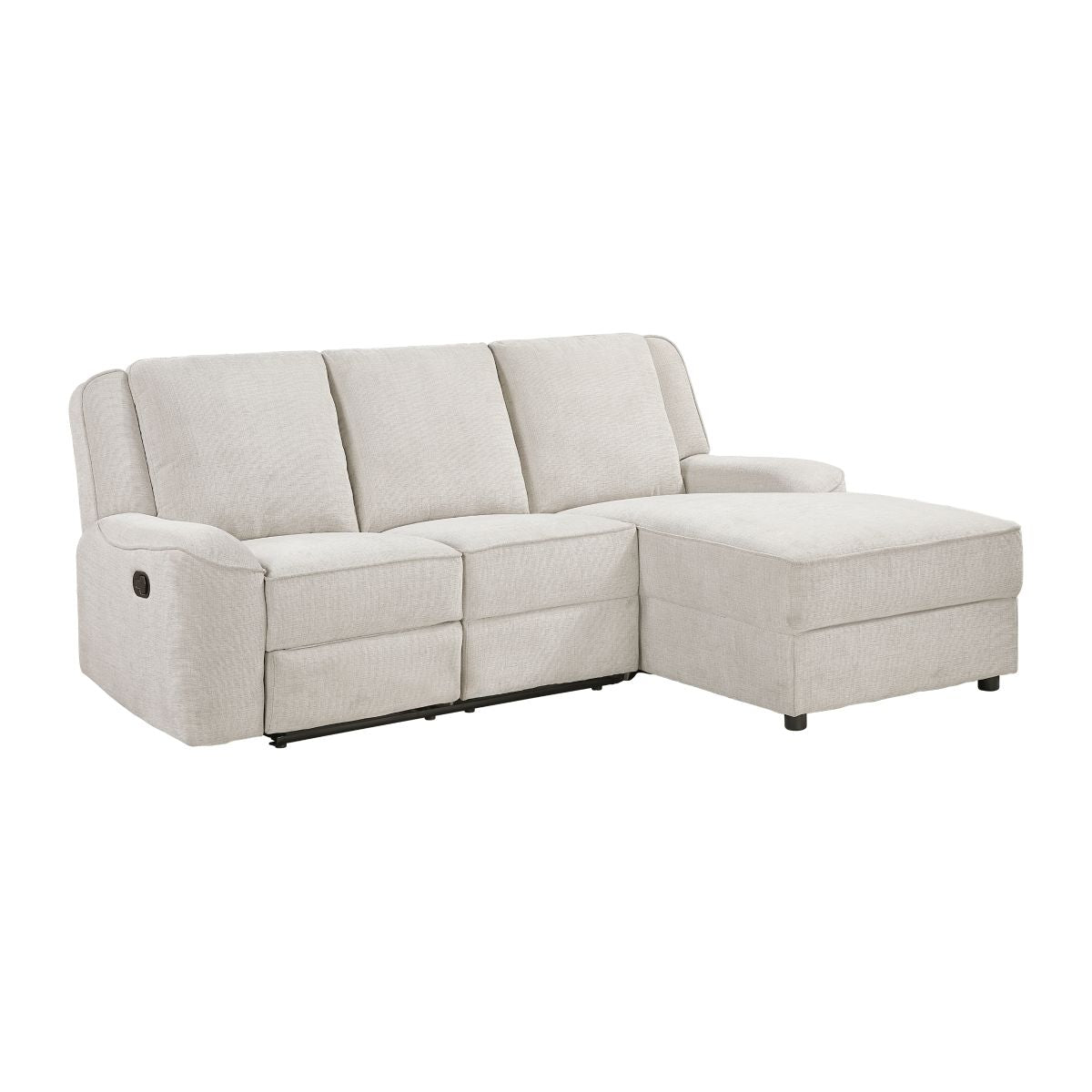 Monterey - 2 Piece Reclining Sectional With Right Chaise