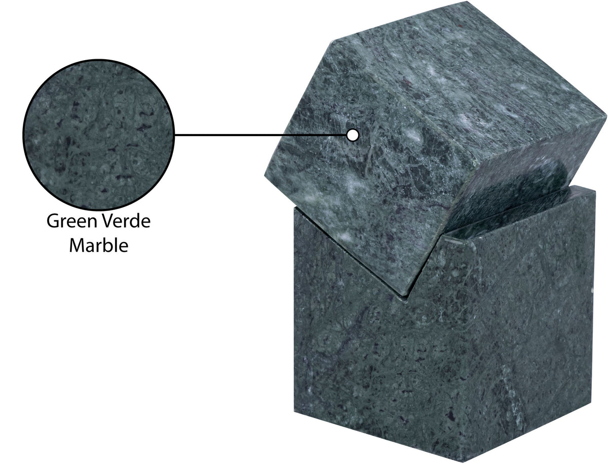 Quad - Marble Decorative Cube