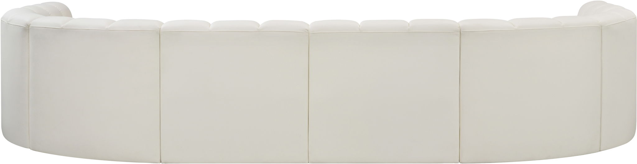 Arc - Faux Leather Modular U-Shaped Sectional