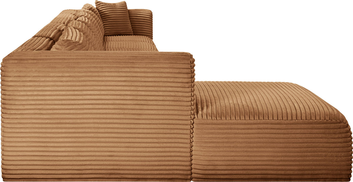 Shaggy - Fabric 6 Piece Modular Sectional With Chaise