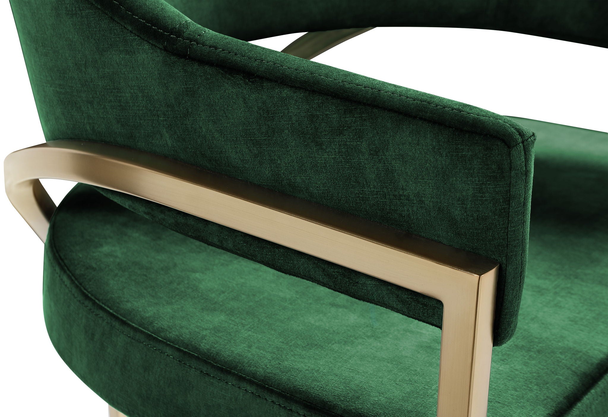 Madelyn - Dining Chair (Set of 2) - Brushed Brass