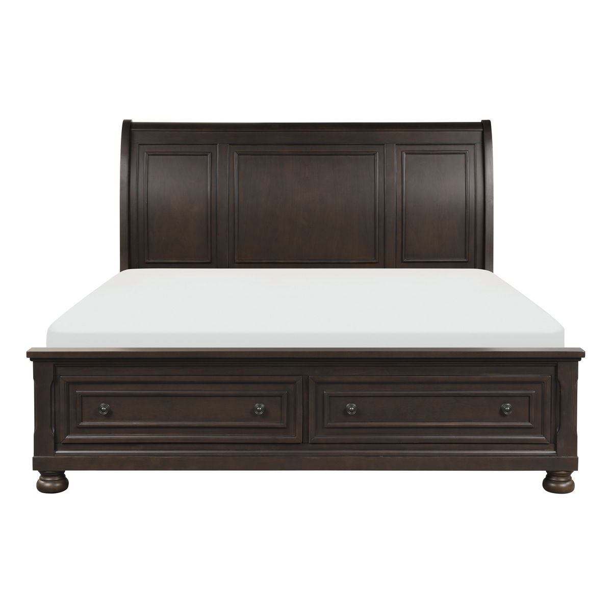 Begonia - Platform Bed With Footboard Storage
