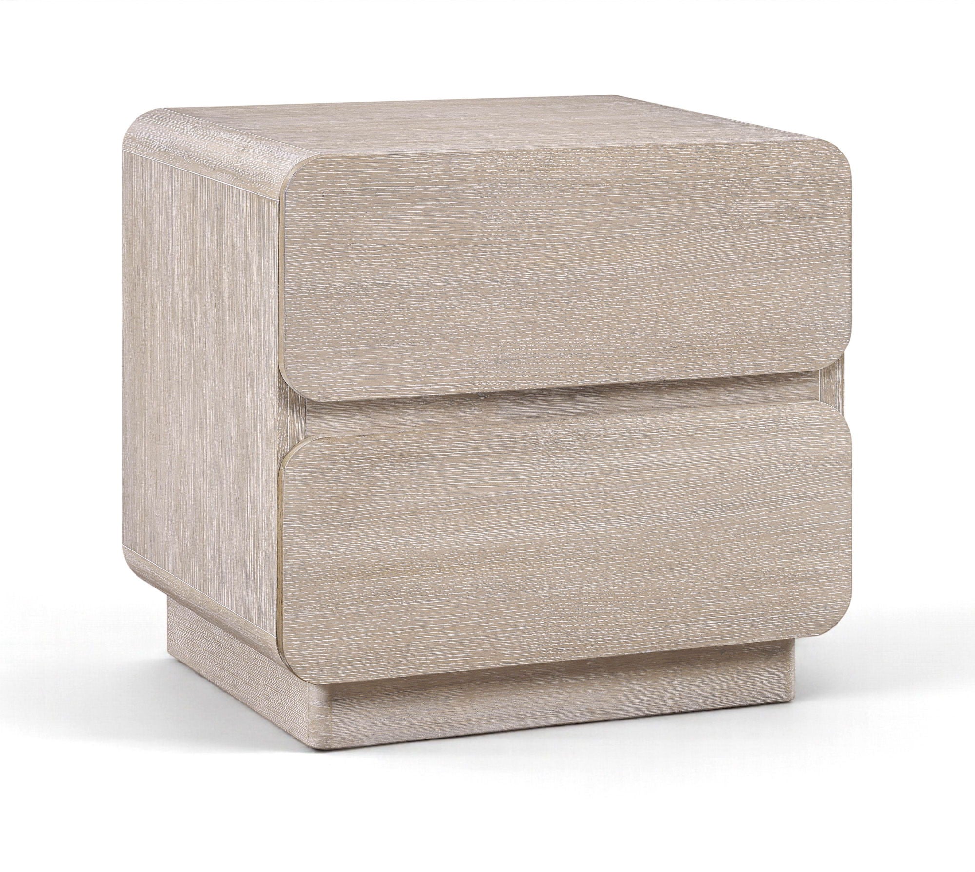 Adagio - Solid Wood And Oak Veneer Nightstand
