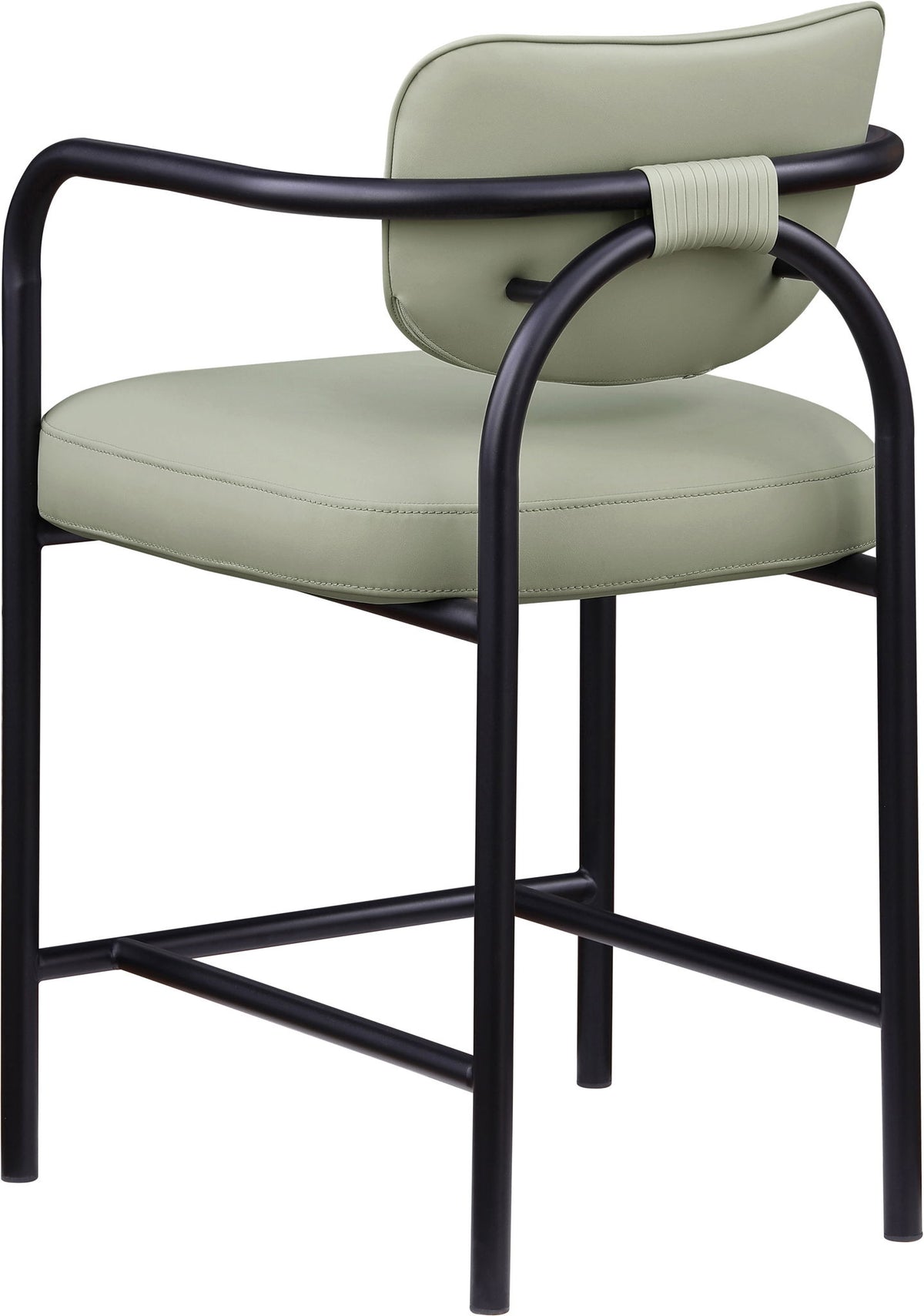 Serava - Vegan Leather Upholstered Bar Stool