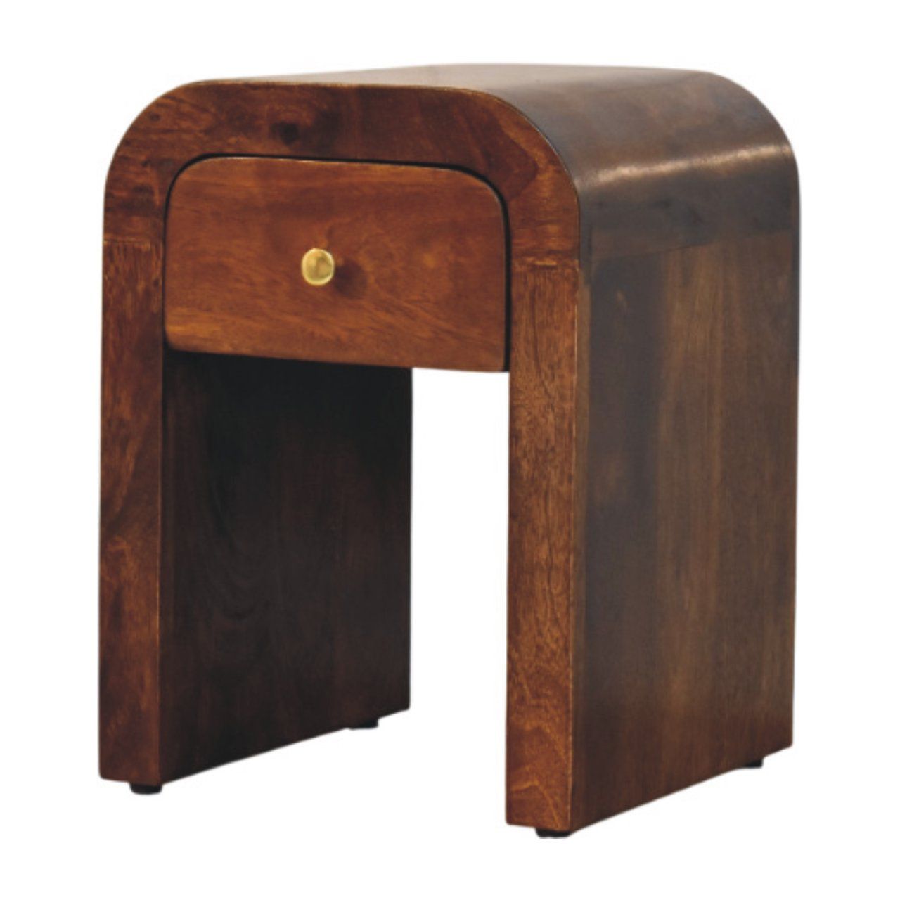 Mini Darcy - Nightstand With Curved Edges