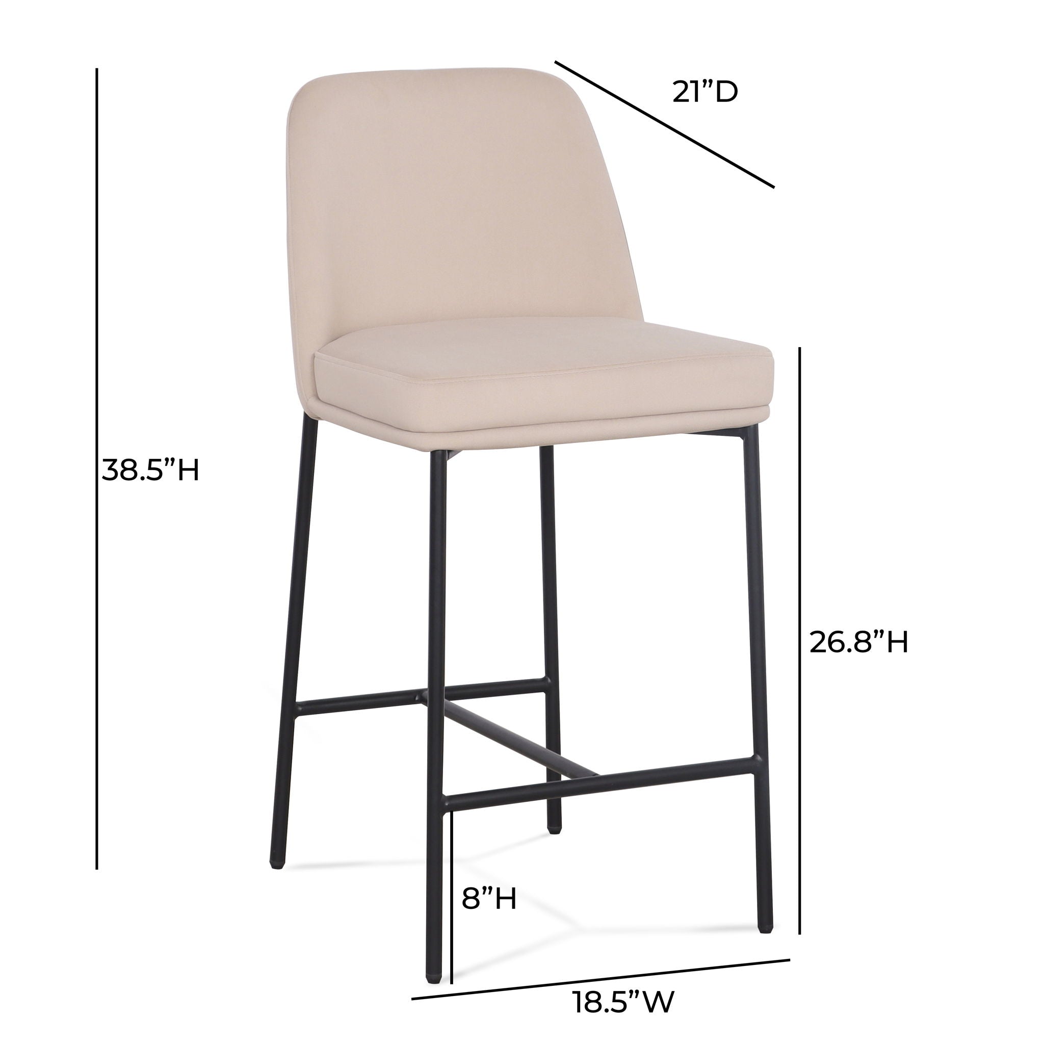 Sydney - Counter Stool (Set of 2)