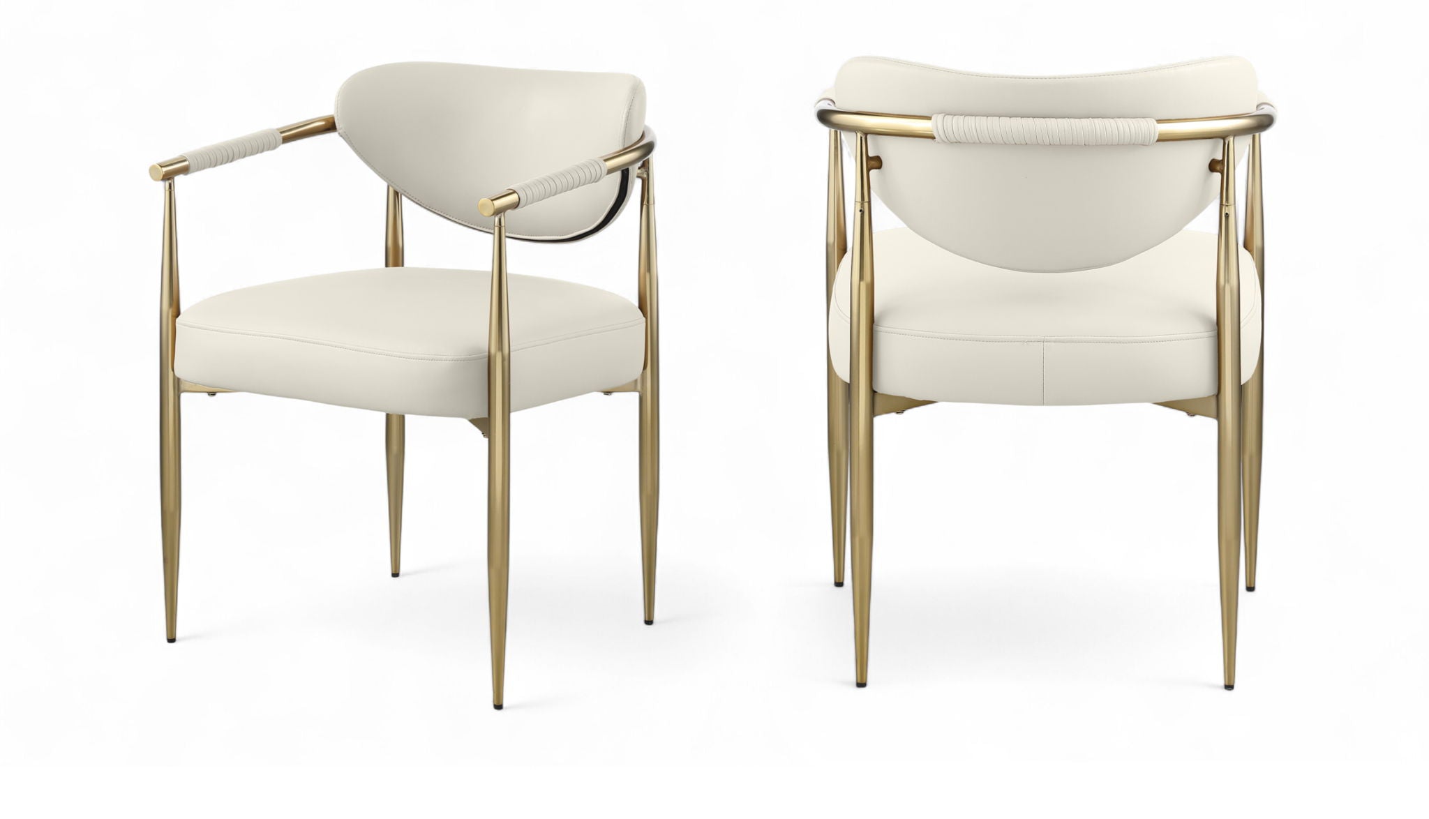 Virella - Faux Leather Upholstered Dining Chair (Set of 2)