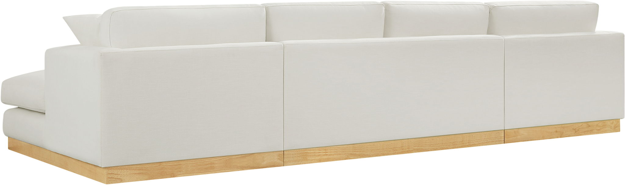 Johanna - 3 Piece Sectional - Natural Base