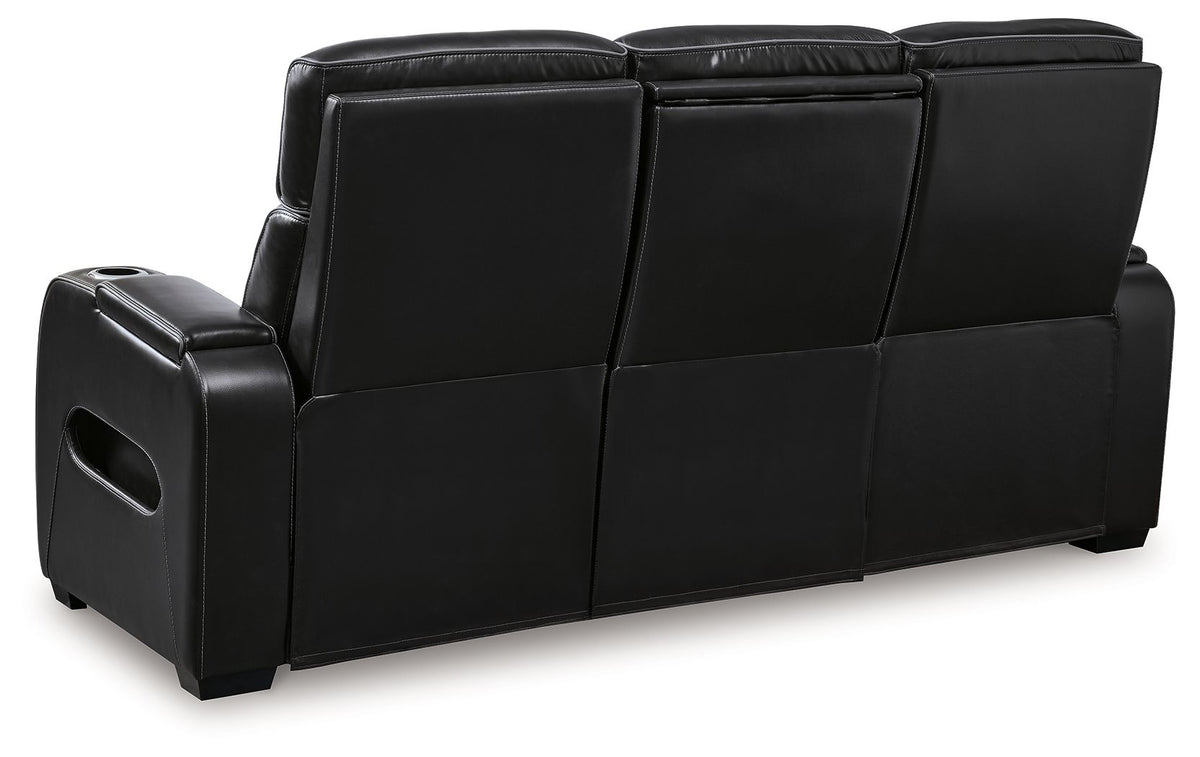 Boyington - 2 Pc. - Power Reclining Sofa And Loveseat - Black