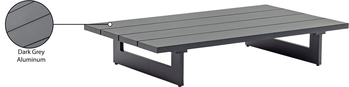 Maldives - Metal Patio Coffee Table