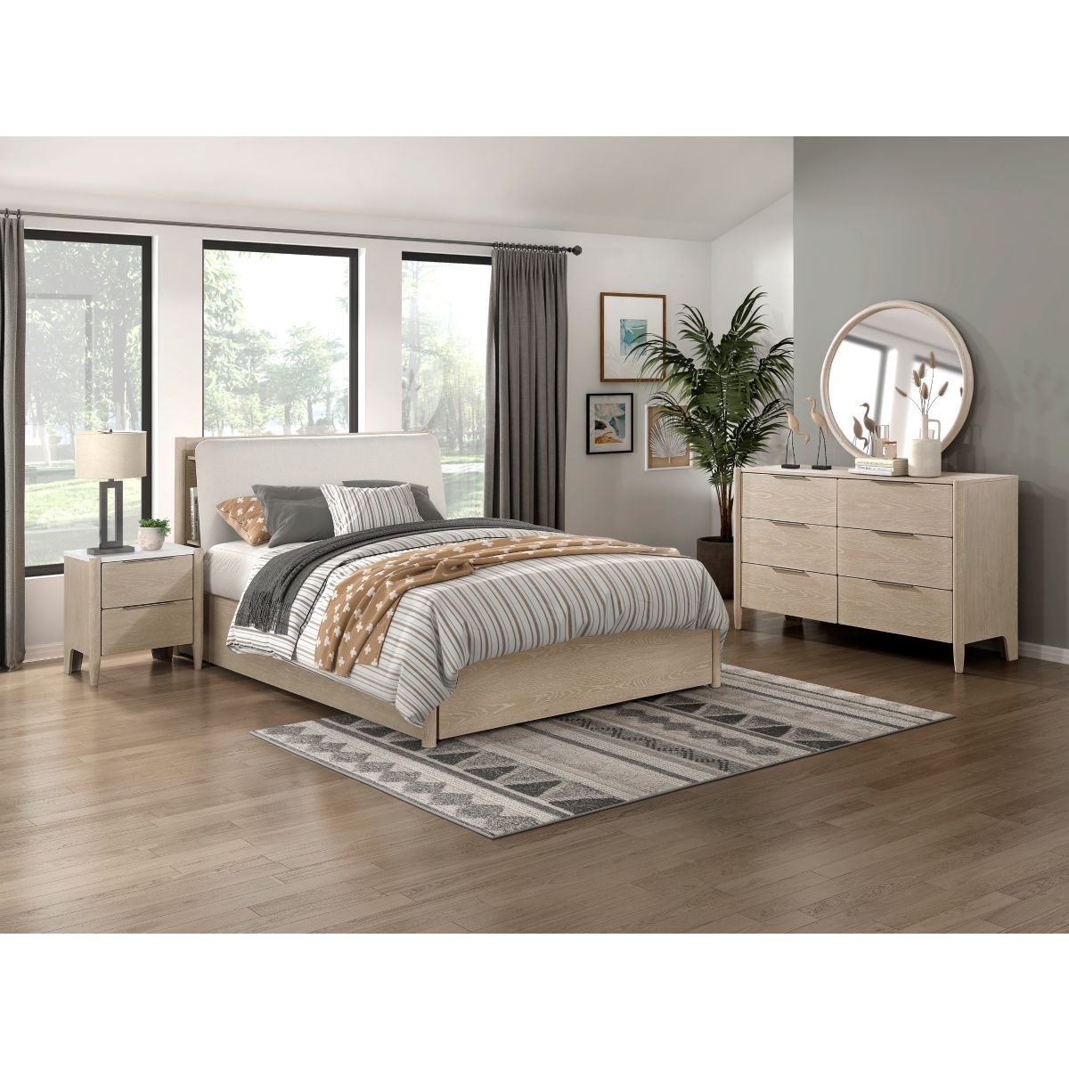 Matteo - Nightstand - Natural