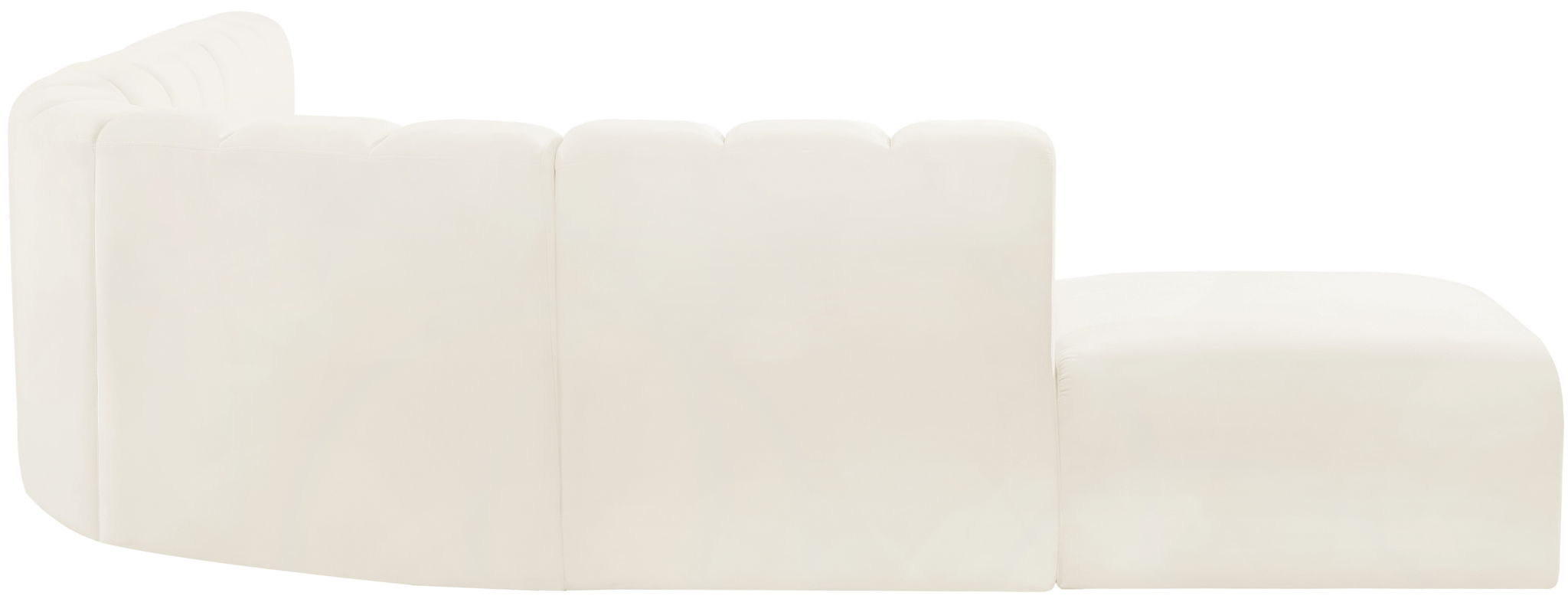 Arc - Velvet 7 Piece Corner Modular Sofa