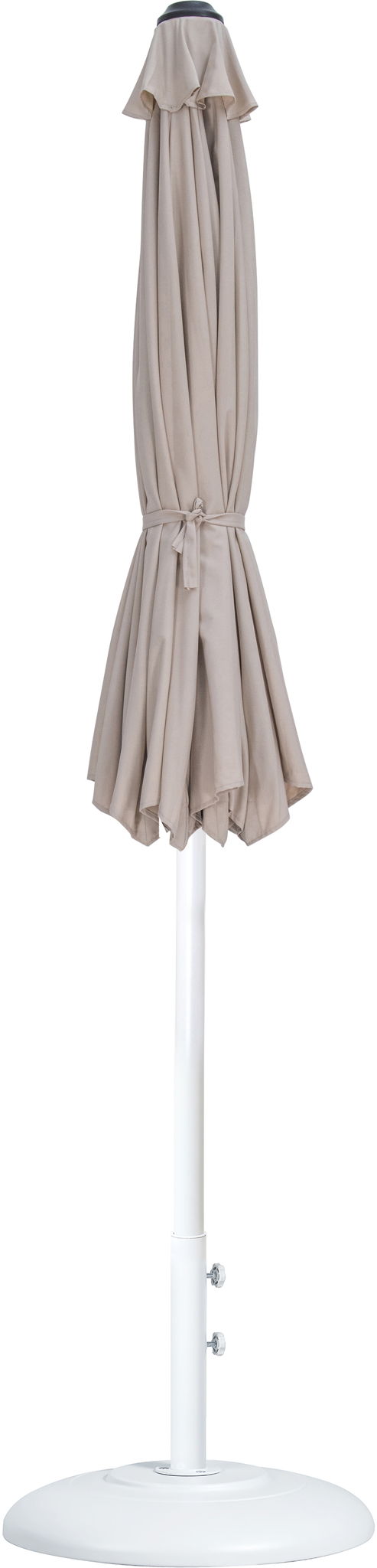 Fiji - Aluminum Patio Umbrella With Round White Base