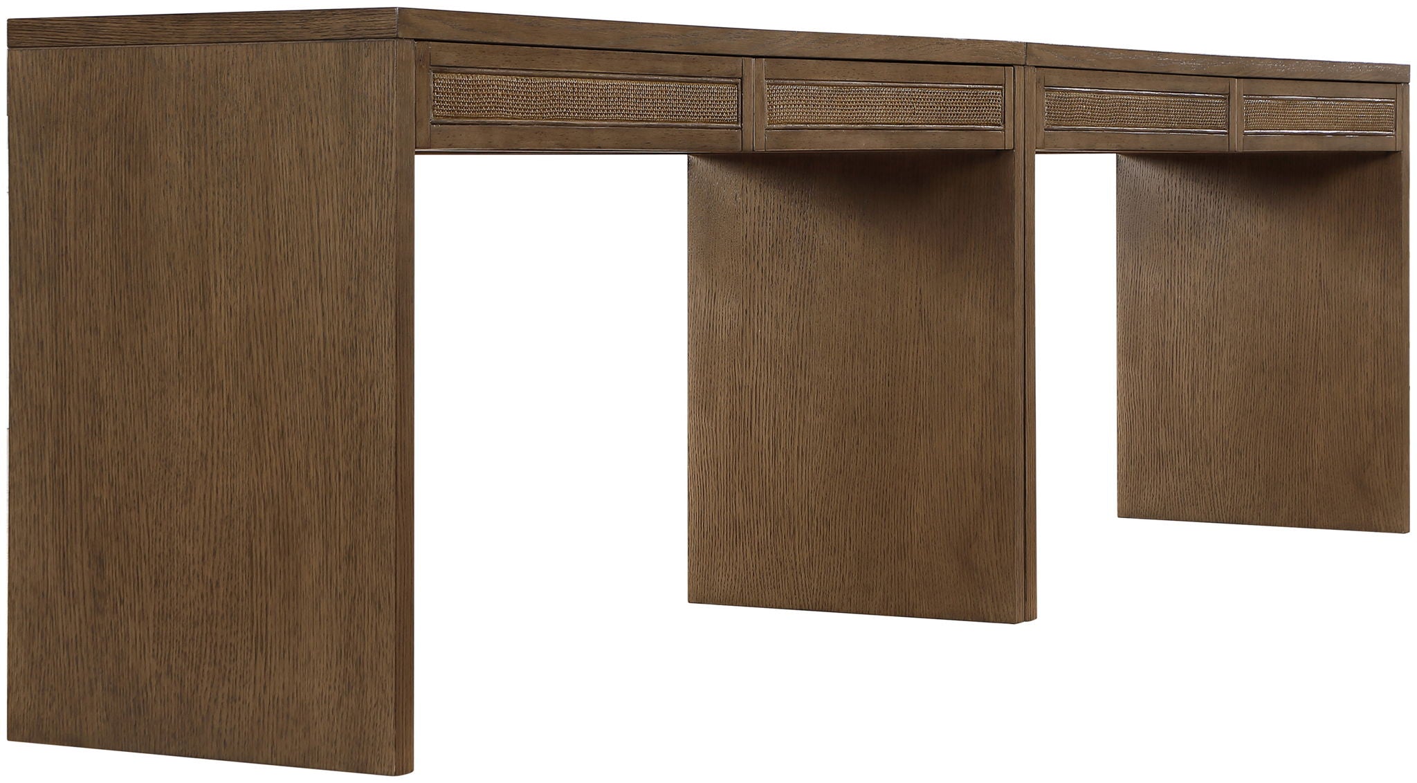 Avro - Solid Wood And Oak Veneer Desk