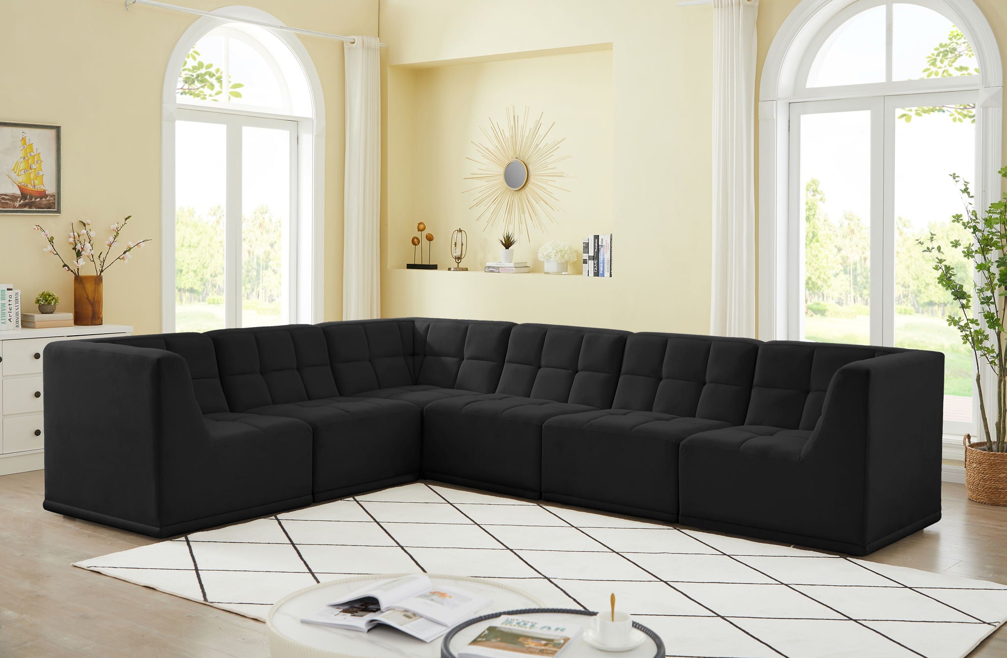 Relax - 6 Piece Modular Sectional