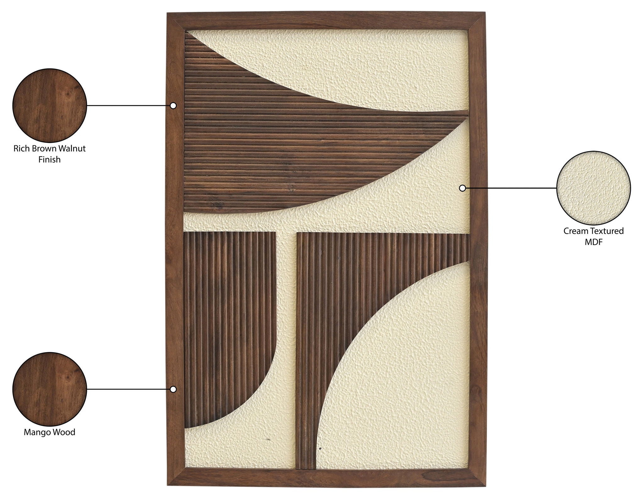 Cadence - Mango Wood Wall Decor
