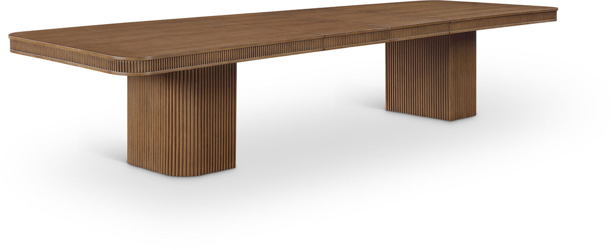 Mohari - Solid Wood And Oak Veneer 112" / 160" Dining Table