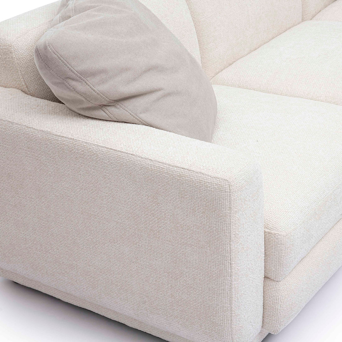 Perry - Modular Long Sofa - Cream