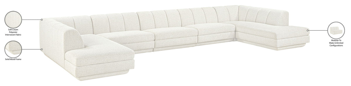 Modari - Sectional - Cream