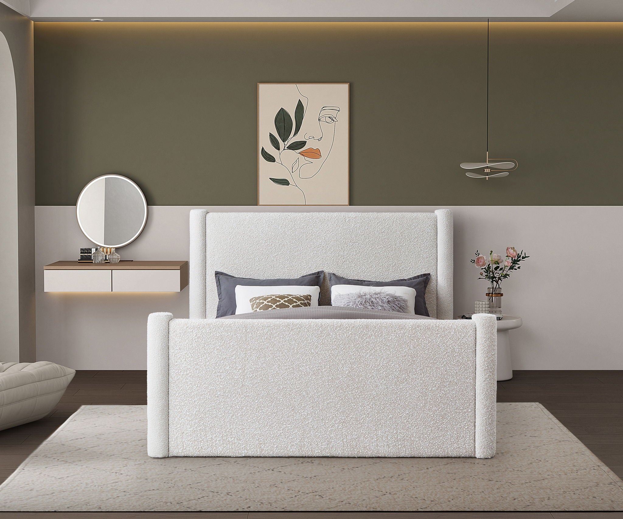 Elias - Boucle Bed