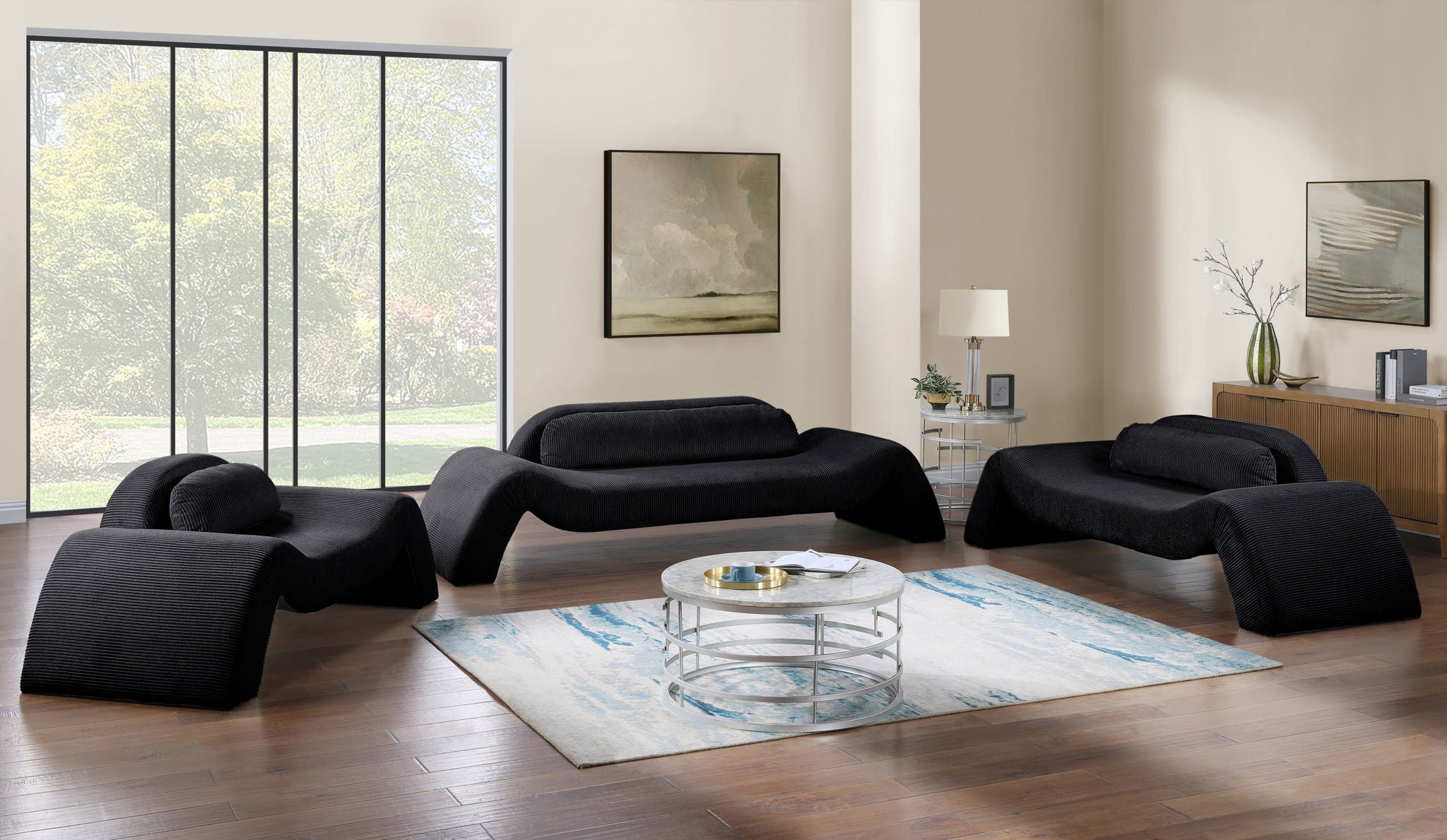 Austin - Corduroy Accent Chair