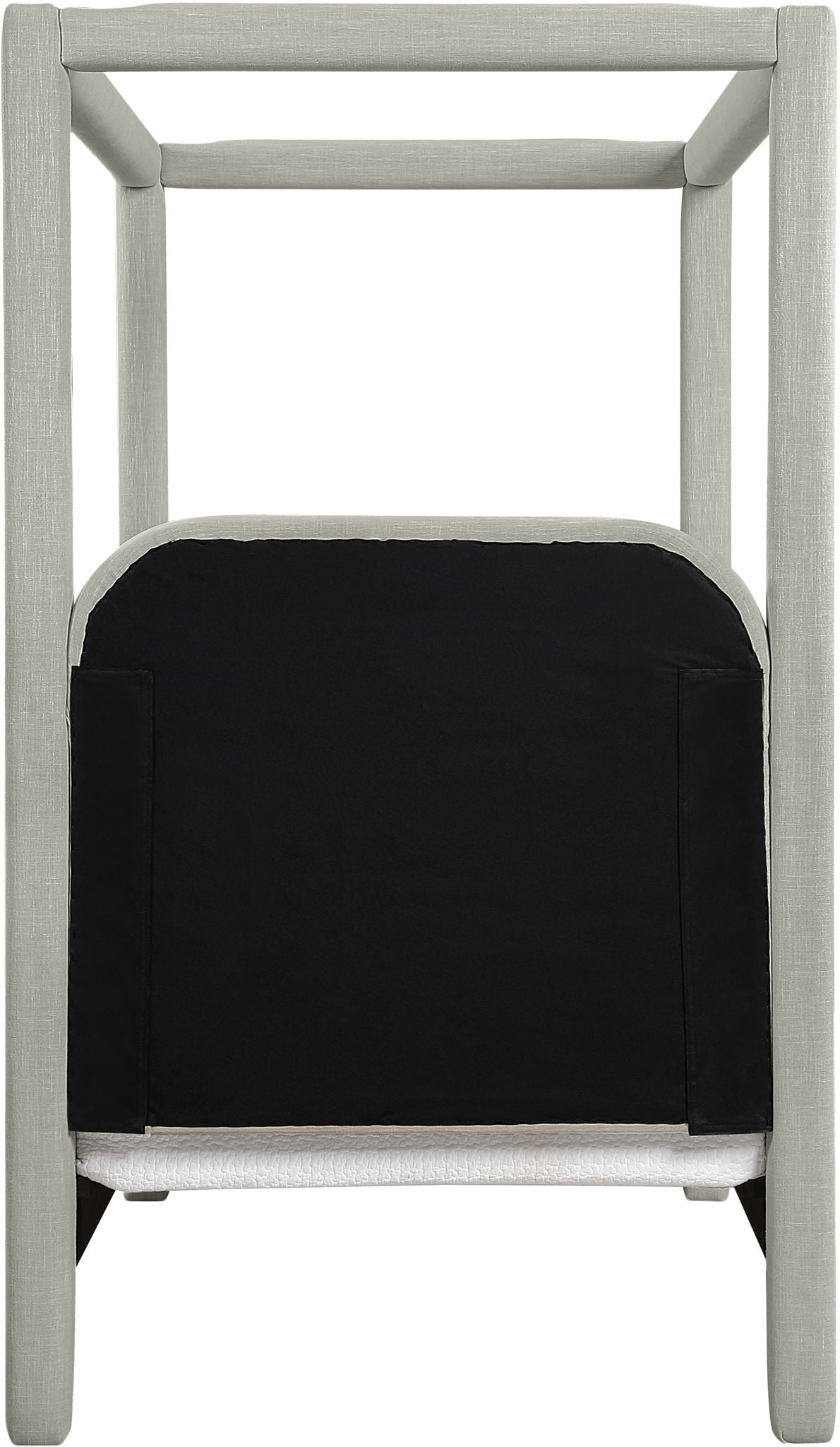Salina - Linen Textured Fabric Upholstered Bed