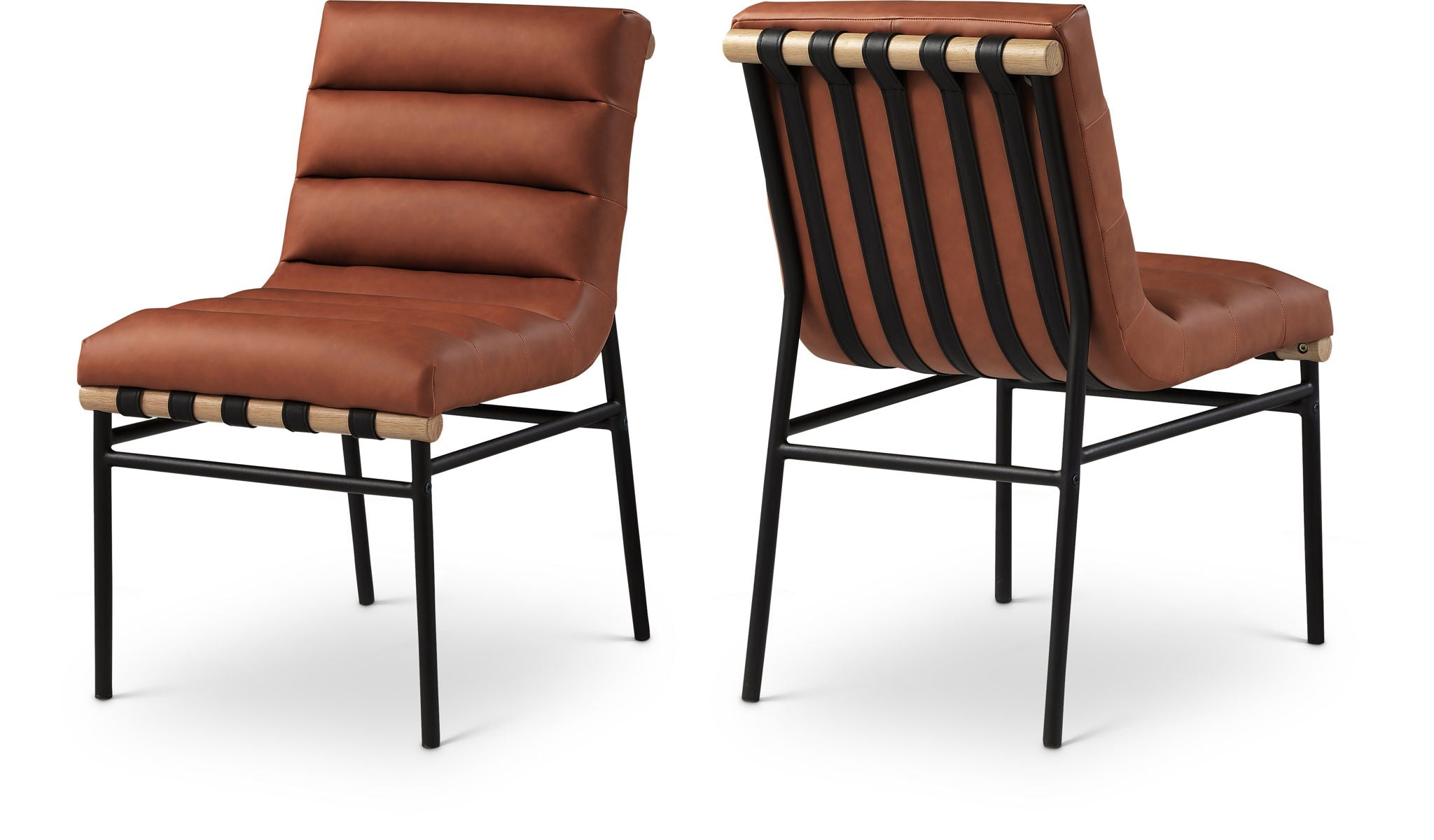 Burke - Dining Chair (Set of 2) - Cognac