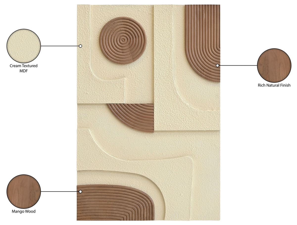 Element - Mango Wood Wall Decor