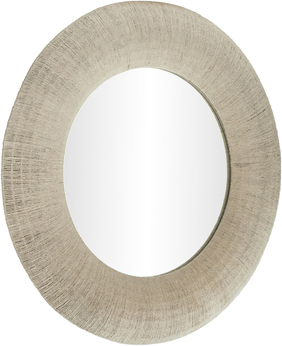 Meadow - Round Jute Rope Framed Mirror