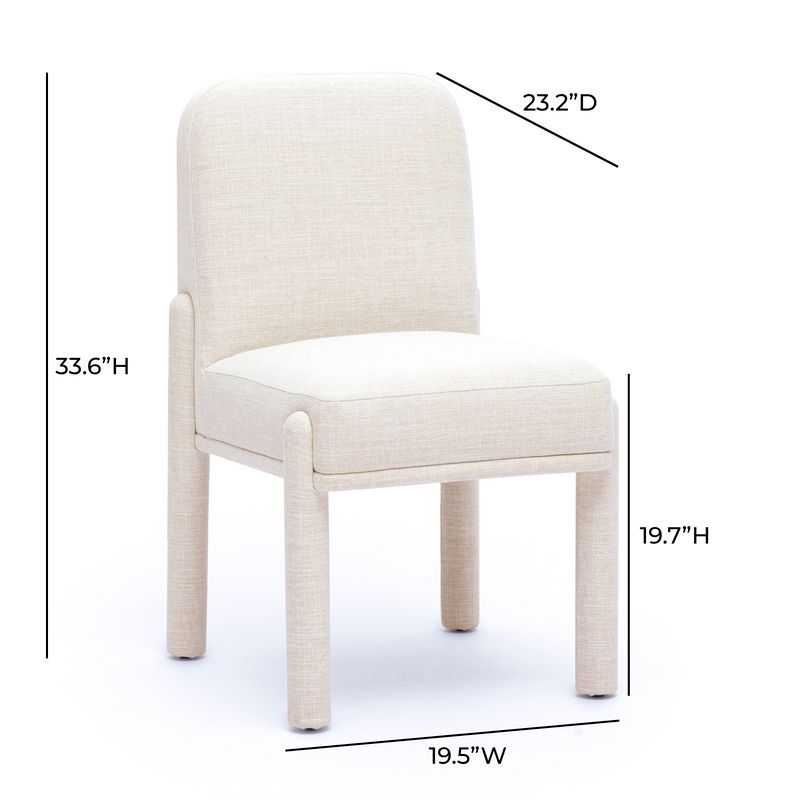 Martina - Performance Fabric Dining Chair - Cream