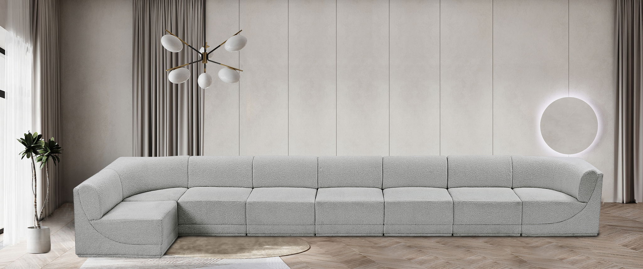 Ollie - 8 Piece Modular Sectional