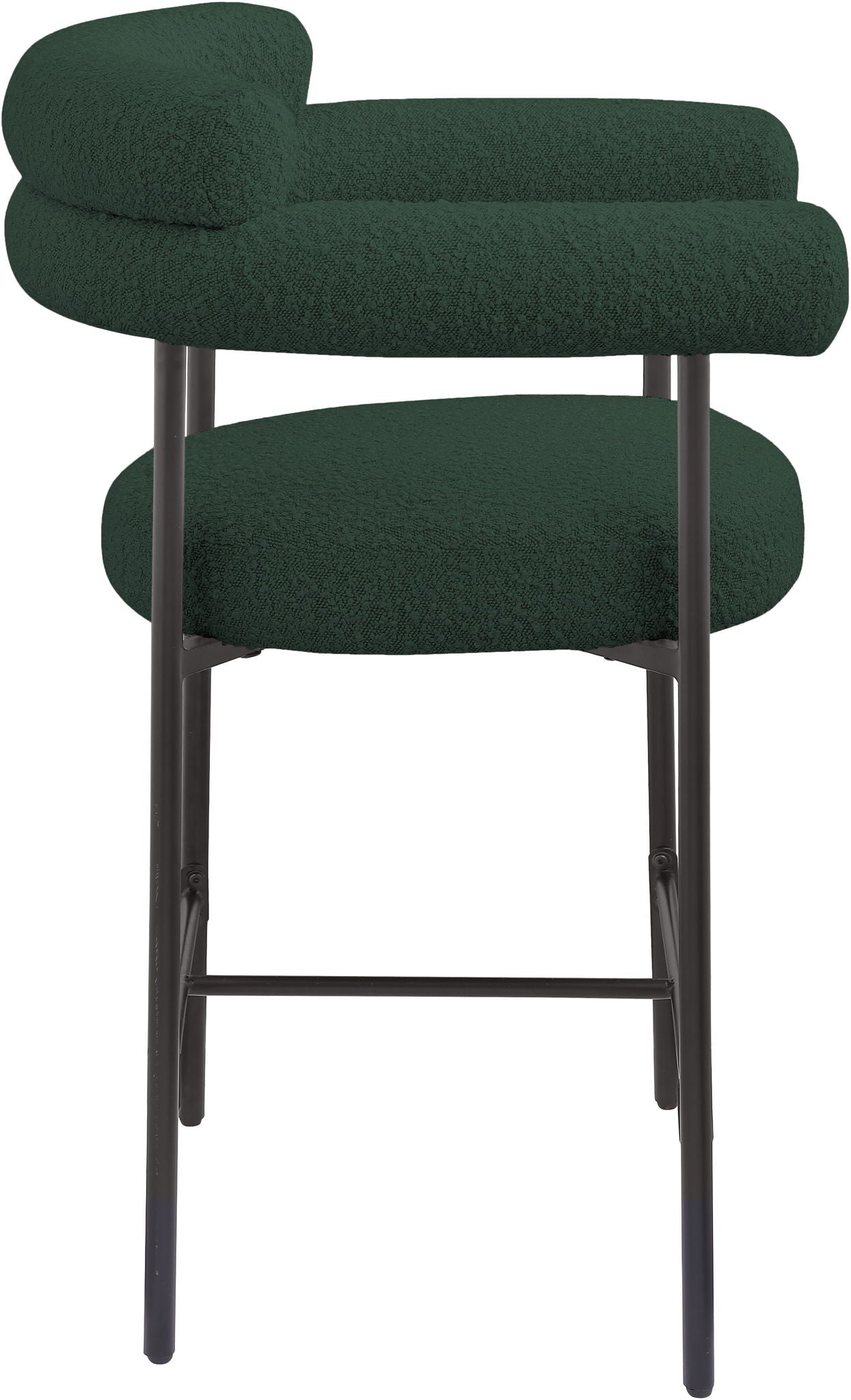 Blake - Counter Stool With Black Base (Set of 2)
